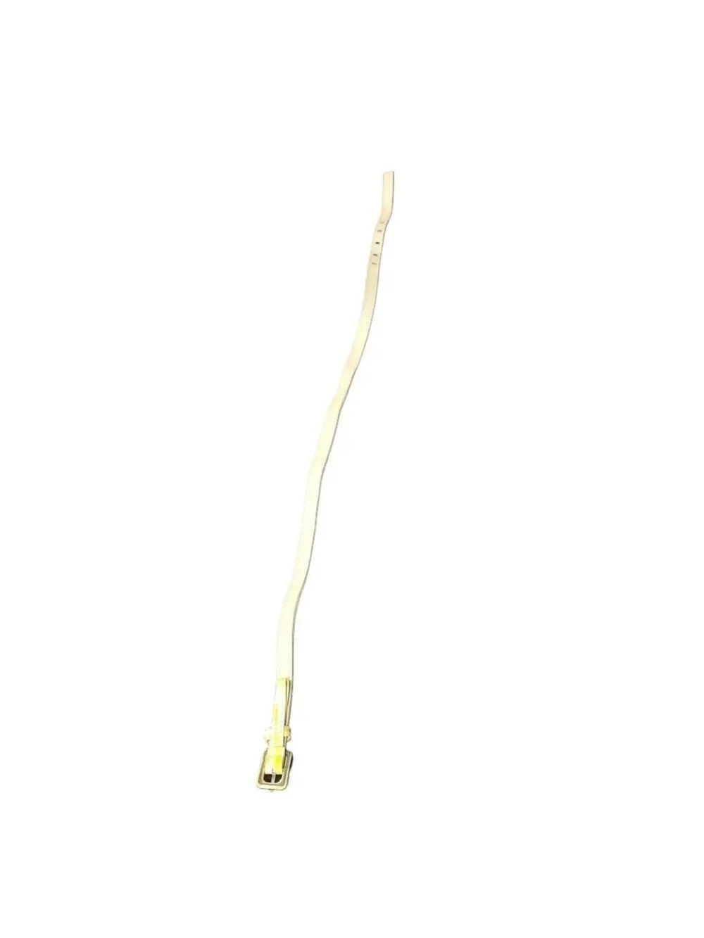 Yellow and Cream Skinny Belt Thin Retro